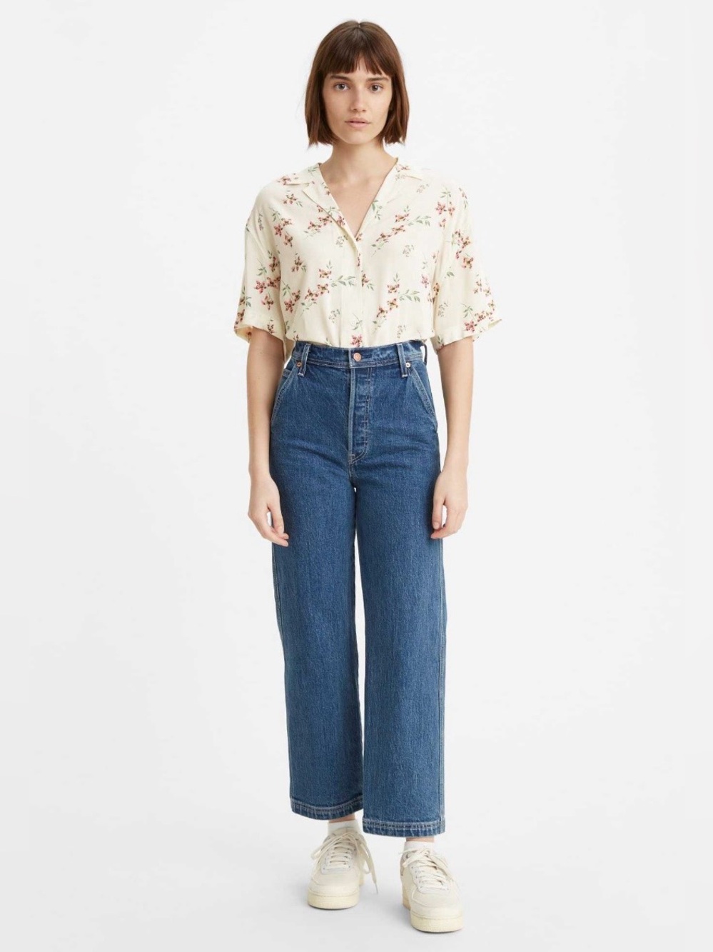 Levi’s Ribcage Straight Ankle Utility Jeans 26